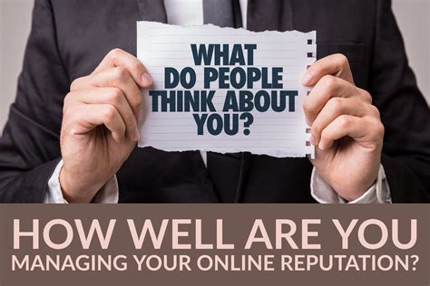 How Well Are You Managing Your Online Reputation