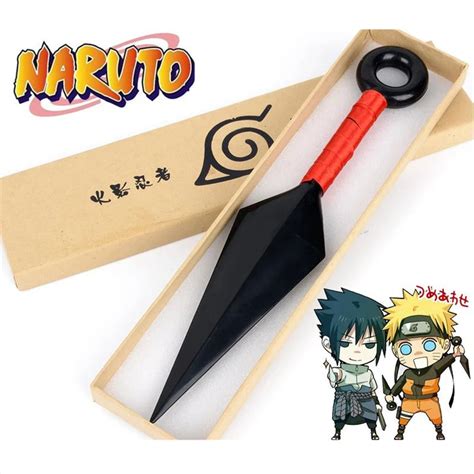 Naruto Ninja Cosplay Props Battle Weapons Kunai Shuriken Uzumaki