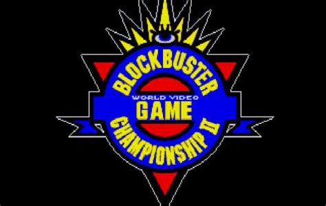 Blockbuster World Video Game Championship SEGA Arcader Com