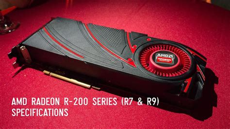 Amd radeon r7 200 series driver download and update for windows. AMD Radeon R-200 Series (R7 & R9) Specs / R7 240, R7 250 ...