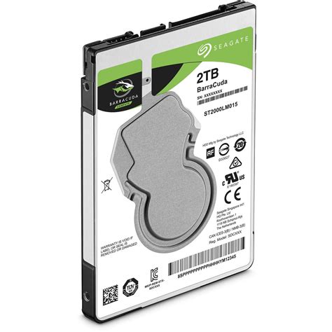 2tb Seagate Barracuda St2000lm015 128mb 25 64cm Sata 6gbs Sata