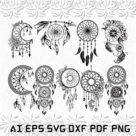 Free Free 103 Crescent Moon Dreamcatcher Vinyl Dream Catcher Svg Free SVG PNG EPS DXF File