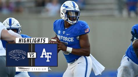 2017 roster preview for the air force falcons on ncaa football 18. Navy vs. Air Force Football Highlights (2018) | Stadium ...