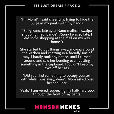 mom its just a dream stories incest mom memes captions my xxx hot girl