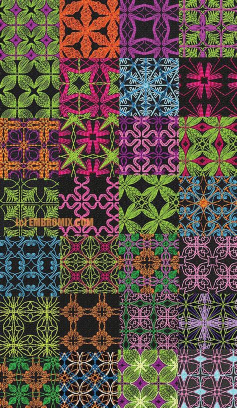 Patterns machine embroidery designs