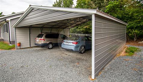 30x31 Vertical Roof Metal Carport30x31 Triple Wide Carport