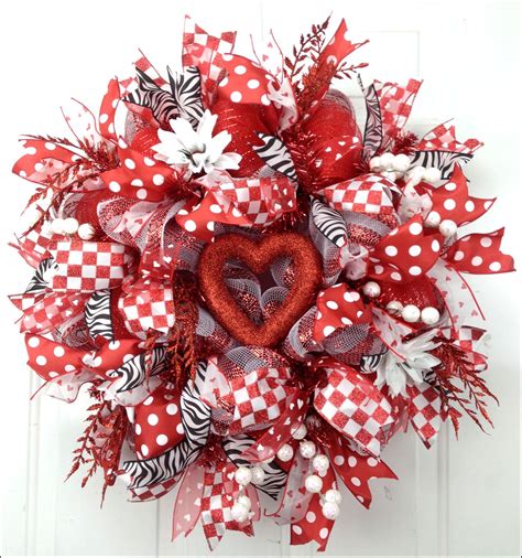 Valentine Wreath Ideas Diy Day Day
