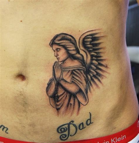 30 Beautiful Angel Tattoos For Girls