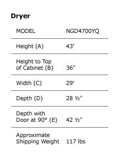 Some features span both washers and dryers, which is especially true if you buy your appliances as a set. Amazon.com: Amana 7.0 cu. ft. Traditional Gas Dryer with ...