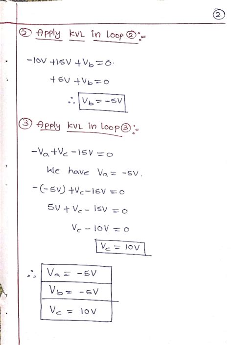 p1 42 use kvl to solve for the voltages va vb and vc in figure p1 42 zuoti pro