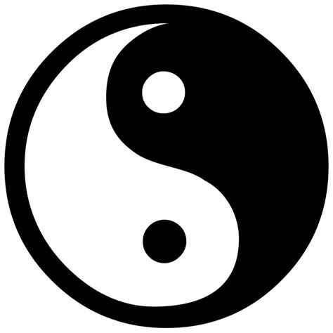 Yin-yang | Free Stock Photo | A yin yang symbol with a ...