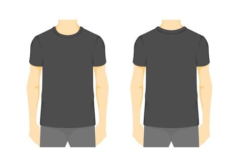 2 Free Blank Shirt Templates eps vector | UIDownload