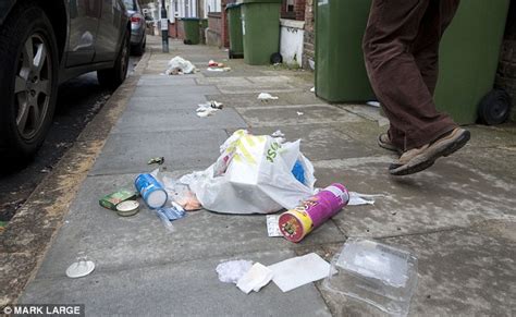Litter Police To Punish Spitting In The Street With On The Spot £80 Fine Daily Mail Online