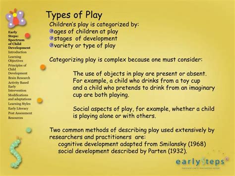 Types Of Play By Age