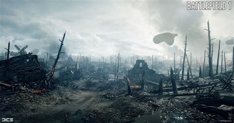 Artstation Battlefield 1 France Simon Barle In 2022 Apocalypse