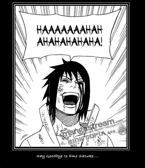Sasukes Crazy Laugh Naruto 483 By Danimefreack On Deviantart