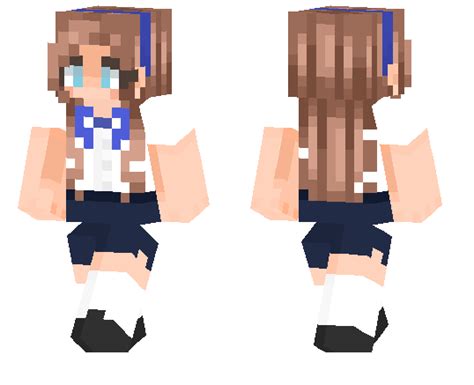 Summer Skin School Uniform Minecraft Pe Skins