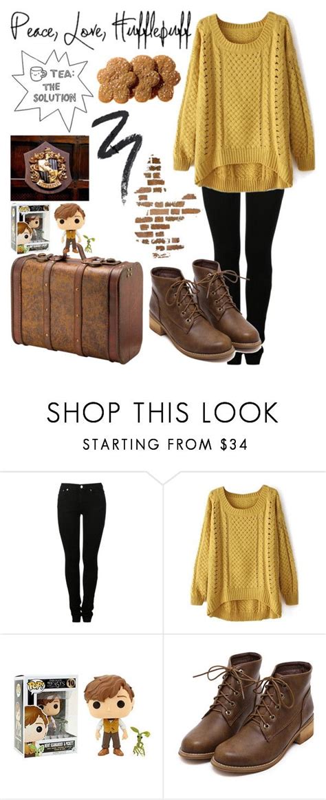 Hufflepuff By Diamonds610 Liked On Polyvore Featuring Mm6 Maison