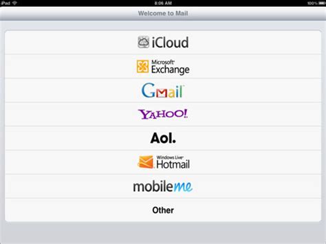 Add Hotmail Icon To Ipad Mailtoh
