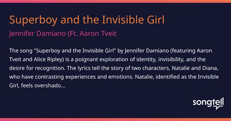 Meaning Of Superboy And The Invisible Girl By Jennifer Damiano Ft