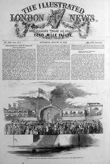 Illustrated London News 1849 Illustration London The Eighth Day