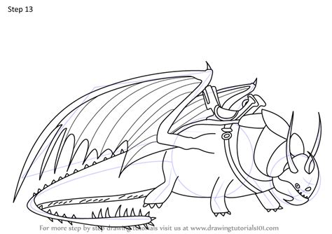 How To Draw Skullcrusher From How To Train Your Dragon 3 How To Train
