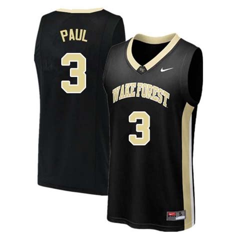 In reality, he is closer to 5'11 in height. Men #3 Chris Paul Wake Forest Demon Deacons College Basketball Jerseys Sale-Black | College ...