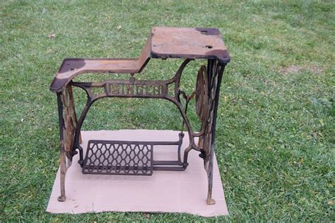 treadle base for singer 29 4 29k patcher cobblers leather sewing machine ebay