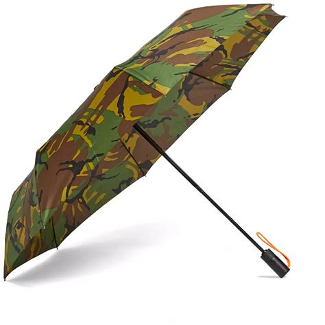 London Undercover Auto Compact Umbrella British Woodland Camo End