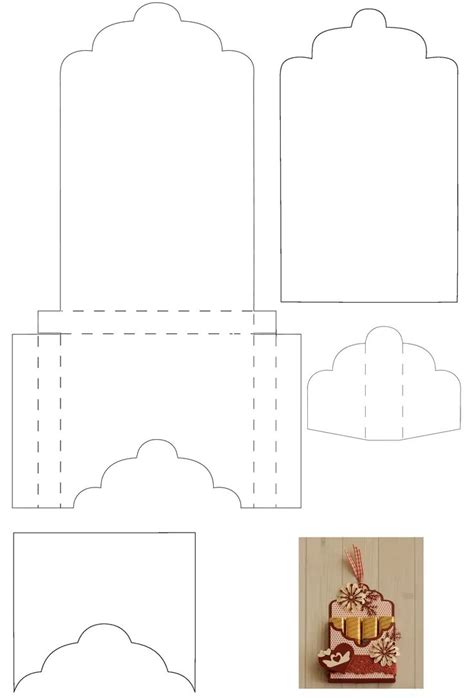 e4184eb4faca8276eb895e12c26aacbd.webp (736×1084) | Paper box template