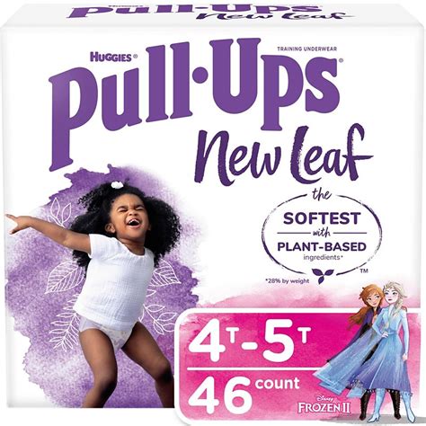 Pull Ups New Leaf Girls Training Underwear Size 4t 5t Shop Diapers