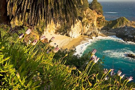 Seascape Mcway Falls Nature Photography Southern California Photo