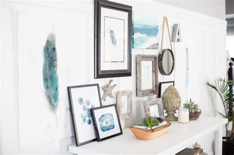 Three simple tips on creating an eclectic gallery wall and a video