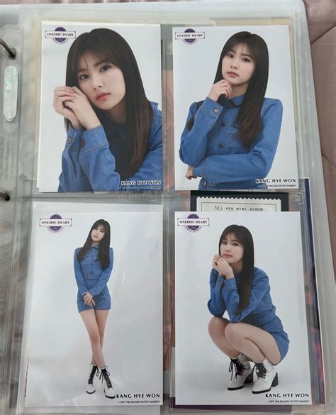 Wts Izone Ive Eunbi Yujin Hyewon Official Photo Cards Hobbies And Toys Collectibles
