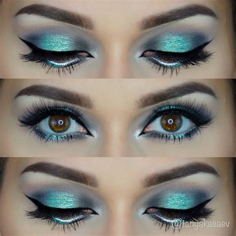 Beautiful Silver Grey With Real Turquoise Shimmer Glitter Nyx Cosmetics