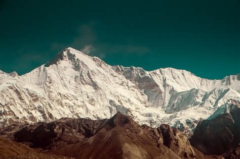 Premium Photo Beautiful Snow Capped Mountains