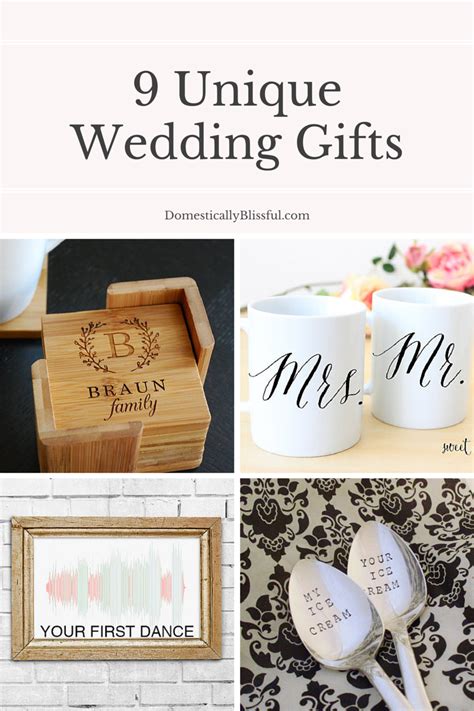 Unique Wedding Gifts