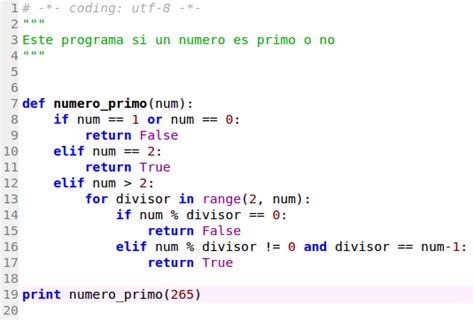 Algoritmo Para Saber Si Un Numero Es Primo Ciencia Y