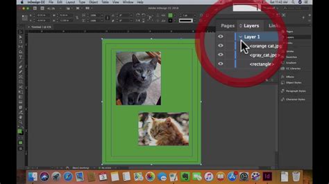 How To Arrange And Use Layers In Indesign Cc Youtube