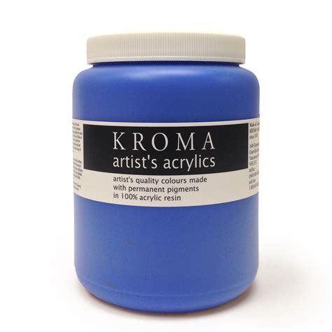 Cobalt Blue Kroma Artists Acrylics