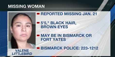 Bismarck Police Asks For Publics Help In Locating Missing Woman