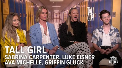 Tall Girl Fun Cast Interview Sabrina Carpenter Luke Eisner Ava