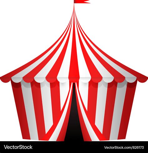 Circus Tent Royalty Free Vector Image Vectorstock