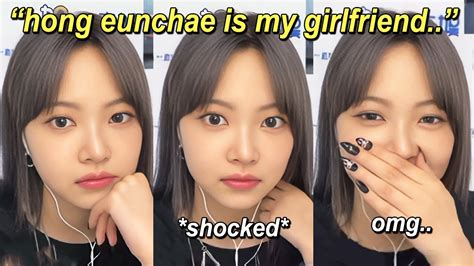 Eunchaes Reaction When This Fan Tries To Flirt With Her During A Fancall Youtube