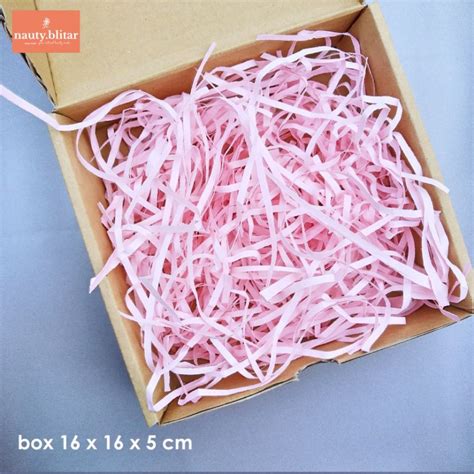 Kertas Serut / Shredded Paper Kertas Potong Gift Box Filler isian