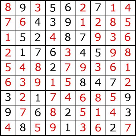Sudoku With Answers Oppidan Library