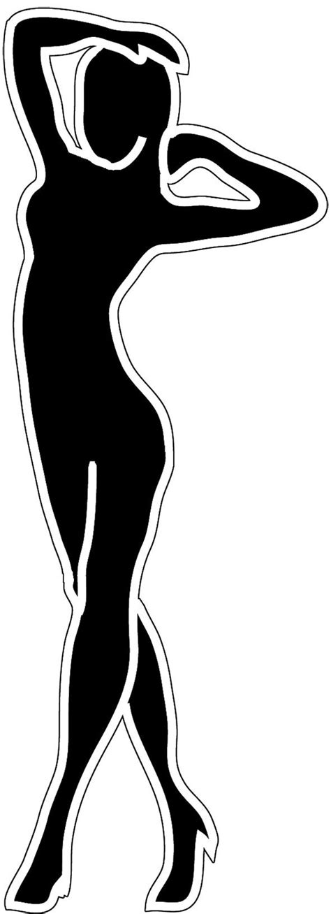 Silhouette outline of a woman. A silhouette of a pregnant woman with an umbrella and a ...