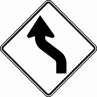 Reverse Signs Clipart Road Traffic Curve Clip