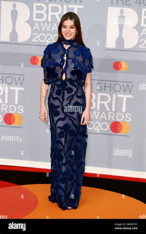 Hailee Steinfeld Attends The Brit Awards 2020 At The O2 Arena On