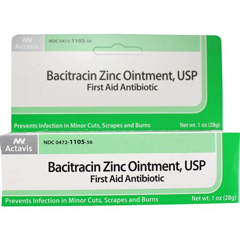 Bacitracin Ointment 1 Oz Item 0603